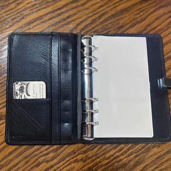 Vintage Coach leather mini address travel book. - Picture 3 of 11